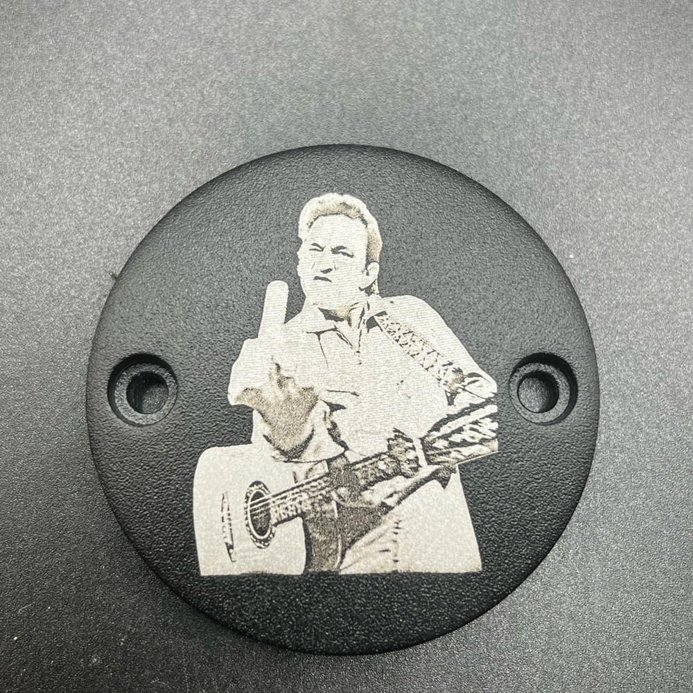 Harley Johnny Cash timing cover for 2017-current touring with this style